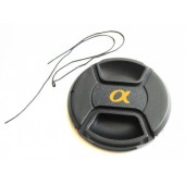 Кришка Sony Alpha діаметр 72мм, шнур, на об'єктив Кришка Sony Alpha діаметр 72мм, шнур, на об'єктив