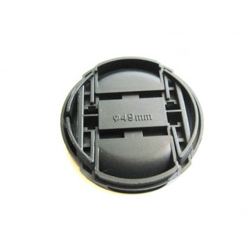Внутрішні затискачі кришки Nikon діаметр 49мм, зі шнурком, на об'єктив-1