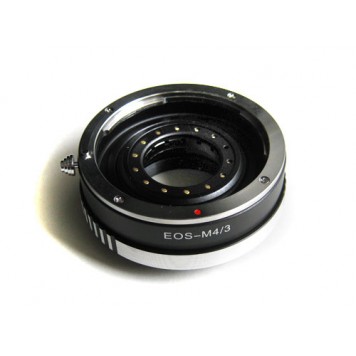 Адаптер переходник Canon EOS - Micro 4/3, апертура