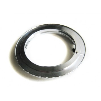 Адаптер перехідник Nikon AI - Canon EOS, латунь