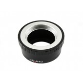 Адаптер перехідник M42 - Micro 4/3 (M4 / 3) алюміній