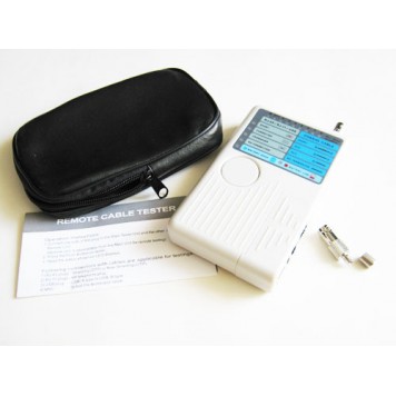 Комплект поставки тестера сети RJ45, BNC, RJ11, USB-2