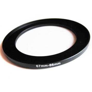 Повышающее степ кольцо 67-86мм для Canon, Nikon
