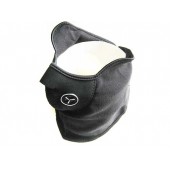 Тепла захисна маска, вело для шиї, обличчя, Чорна