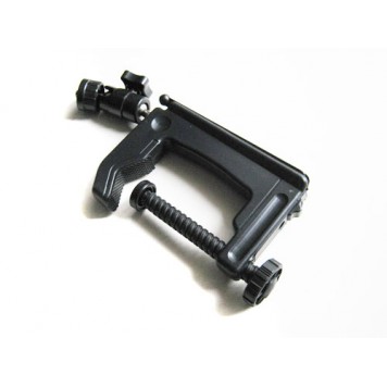 Затискач-струбцина з кульової головою, штатив