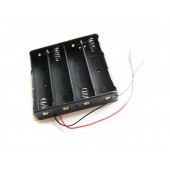 Отсек для 4 батарей 18650, 14.8В бокс кейс с проводами, Arduino Отсек для 4 батарей 18650, 14.8В бокс кейс с проводами, Arduino