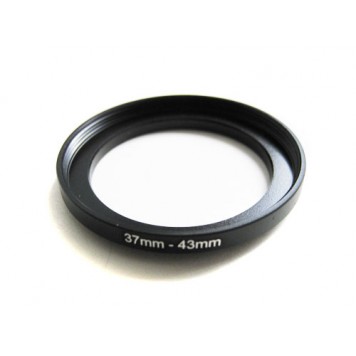 Повышающее степ кольцо 37-43мм для Canon, Nikon