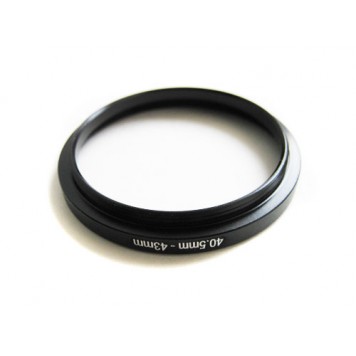 Вид на повышающее степ кольцо 40.5-43мм со стороны объектива-1