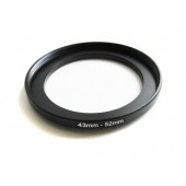 Повышающее степ кольцо 43-52мм для Canon, Nikon