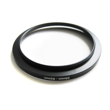 Вид на повышающее степ кольцо 55-62мм со стороны объектива-1