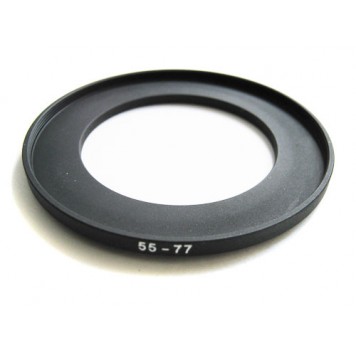 Повышающее степ кольцо 55-77мм для Canon, Nikon