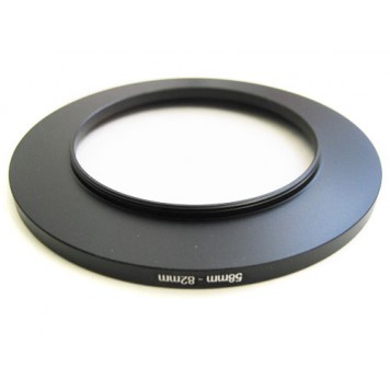 Вид на підвищувальне степ кільце 58-82мм з боку об'єктива-1