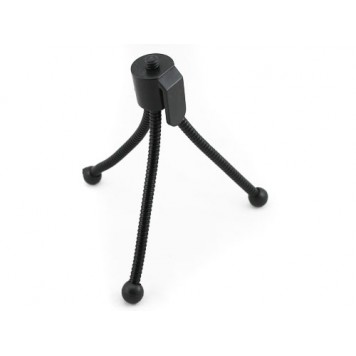 Металлический мини штатив на гибких ножках, 1/4