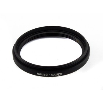 Вид на знижувальне степ кільце 43-37мм з боку об'єктива-1