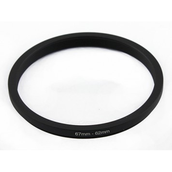 Понижающее степ кольцо 67-62мм для Canon, Nikon