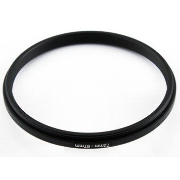 Вид на понижающее степ кольцо 72-67мм со стороны объектива-1