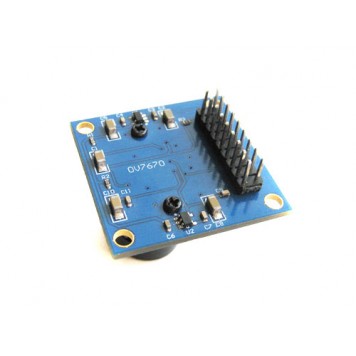 Обратная сторона камеры VGA OV7670, SCCB, I2C, IIC-1