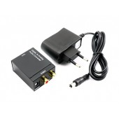 ЦАП аудіо конвертер Toslink, коаксіал - аналог RCA ЦАП аудіо конвертер Toslink, коаксіал - аналог RCA