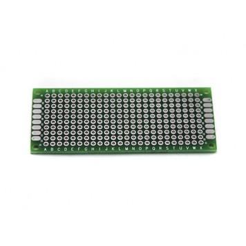 Буквенно-цифровые обозначения на плате PCB 3х7 см-1