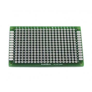 PCB 4х6 см двостороння друкована плата