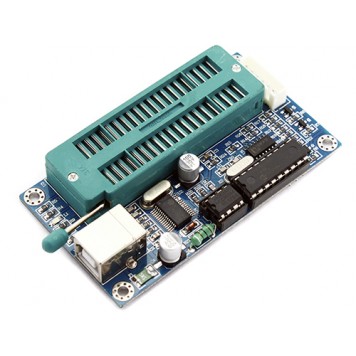 Лицевая сторона USB программатора K150 ICSP для PIC-контроллеров-2