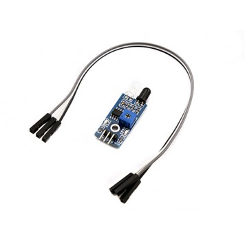 Комплект поставки оптического ИК датчика обхода препятствий, Arduino-2