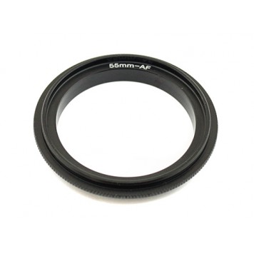 Реверсивный макро адаптер Sony AF 55мм, кольцо