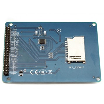 Зворотний бік 3.2 РК дисплея 320x240 , тачскрін-1