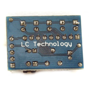 Обратная сторона LED индикатора уровня сигнала/заряда KA2284 Arduino-1