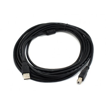 Кабель USB 2.0 AM-BM 5м, шнур для принтера, сканера