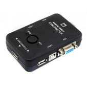 2-портовий KVM свіч, перемикач USB 2-портовий KVM свіч, перемикач USB