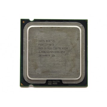 Процессор Pentium D 945 3.4 ГГц, 2 ядра, 775