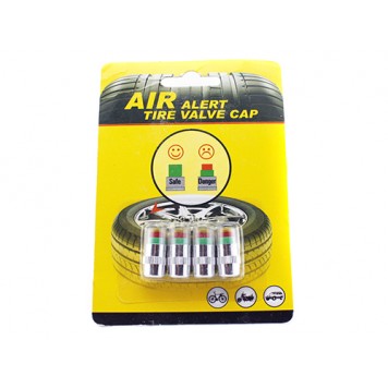 Ковпачки індикатори тиску в шинах 4шт 2.4бар, датчики на ніпель