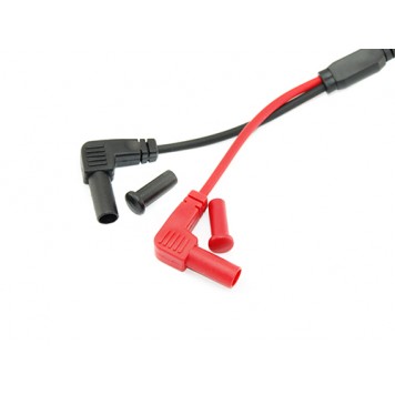 Кабель з кутовими вилками має заглушки-2