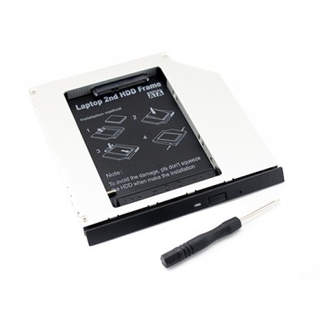 Адаптер на второй жесткий диск 2.5 SATA-SATA, 9.5