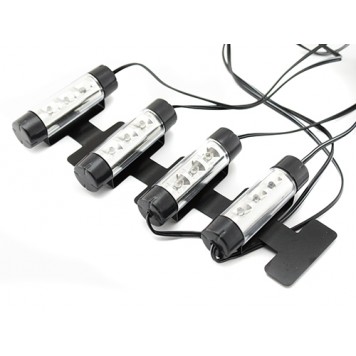 Декоративна 4x3 LED підсвітка салону автомобіля