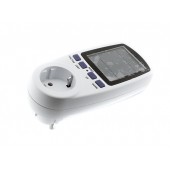 Розетка енергометра, ватметр, вольтметр, амперметр