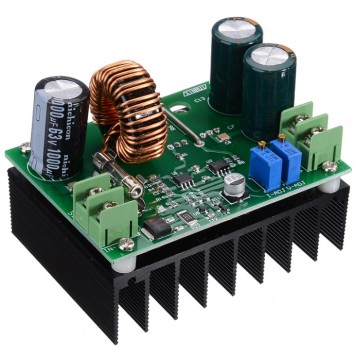 Повышающий конвертер тока, 12-60В на 12-80В, 600Вт