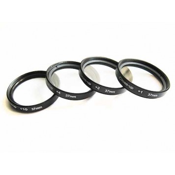 Макролинзы 37мм Close-up, +1+2+4+10-2