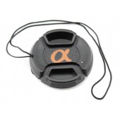 Крышка Sony Alpha диаметр 40.5мм, шнур, на объектив Крышка Sony Alpha диаметр 40.5мм, шнур, на объектив