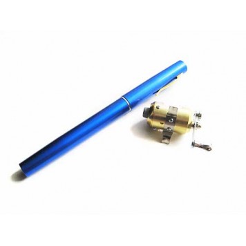 Комплект поставки складной походной мини-удочки с катушкой-2