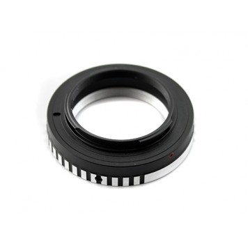 Вид на адаптер переходник Leica L39 M39 - Fujifilm X (FX) Ulata со стороны камеры-1