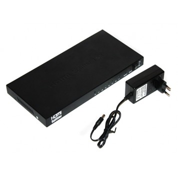Комплект поставки HDMI 1x8 портового спліттера, розгалуджувача, комутатора-3