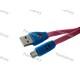 Micro USB дата кабель Samsung S3 S4 HTC, LED смайл