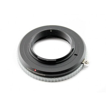 Вид на адаптер перехідник Contax G - Micro 4/3 (M4 / 3) Ulata з боку камери-1