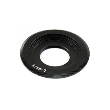 Адаптер перехідник C Mount - Micro 4/3 (M4 / 3) Ulata чорний