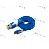 USB дата кабель для Iphone 5 5C 5S 6 Ipad, плоский