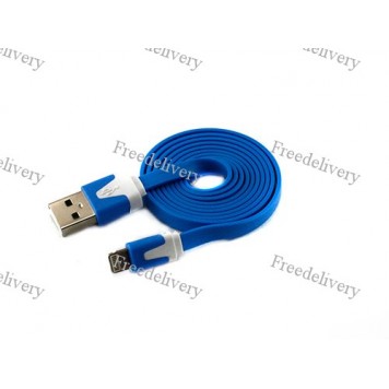 USB дата кабель для Iphone 5 5C 5S 6 Ipad, плоский