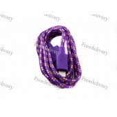 USB дата кабель для Iphone 5 5C 5S 6 Ipad, нейлон