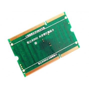 Обратная сторона тестера слота памяти SODIMM DDR3 мат платы ноутбука-1